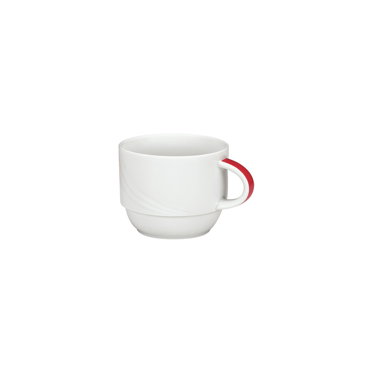 Donna Senior, Spezialtasse stapelbar ø 79 mm / 0,18 l rot
